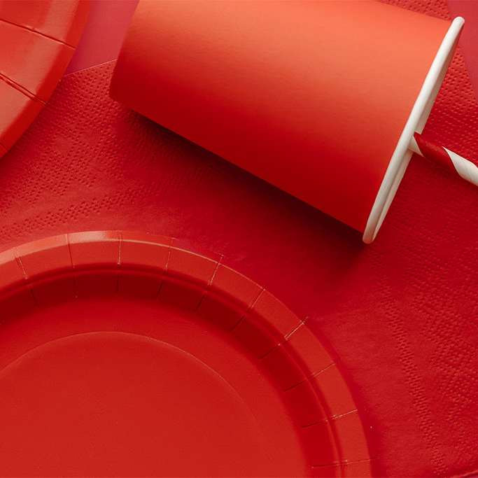 Salvete Crvene 33cm - 20 kom