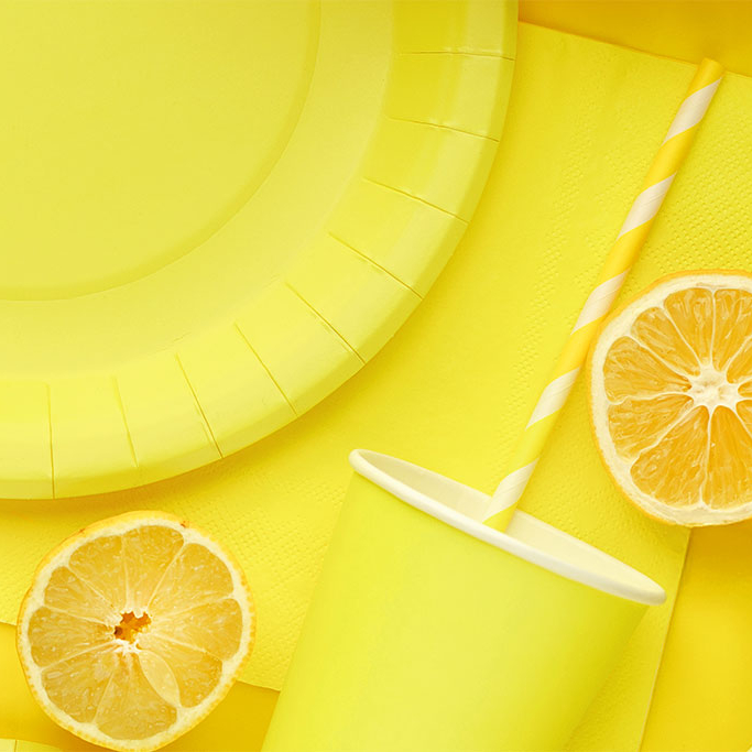 Salvete Žute 33cm - 20 kom