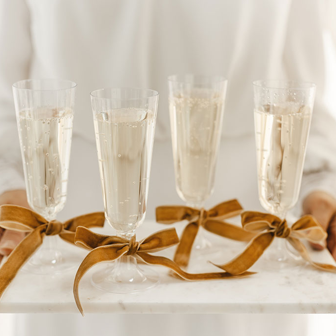 Plastične čaše za šampanjac 150ml - 8 kom