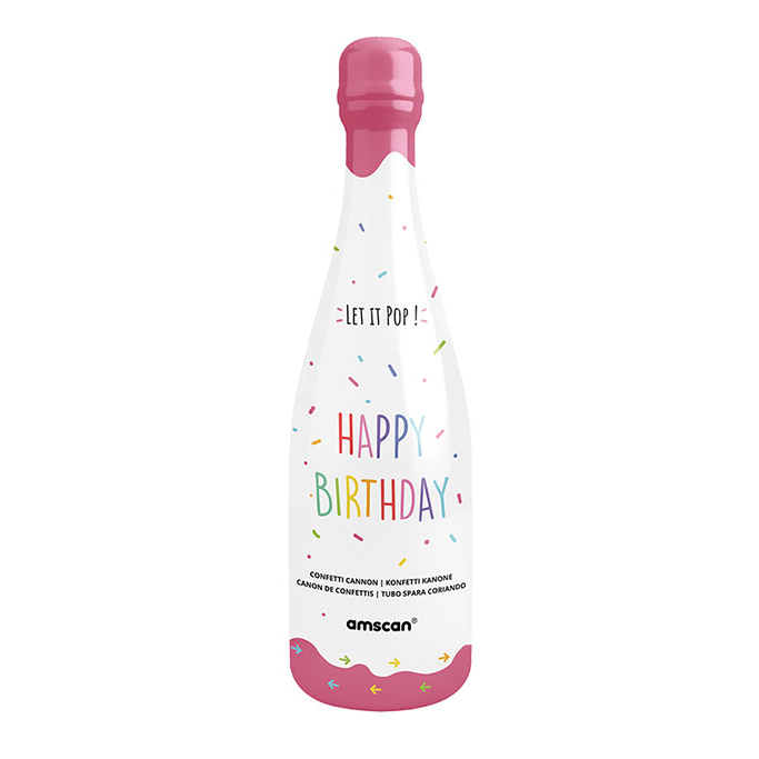 Top sa konfetama Happy Birthday - 32cm