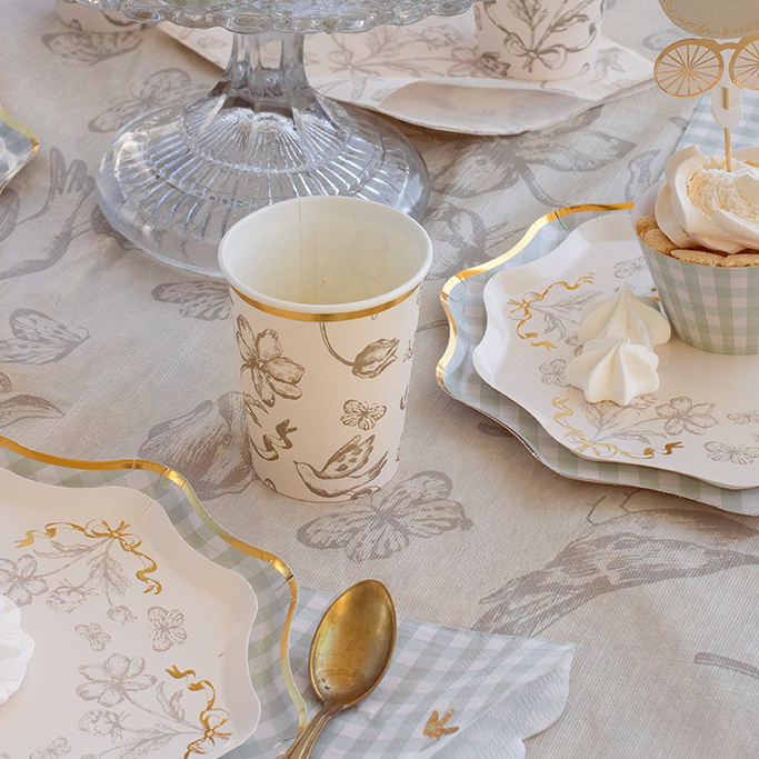 Čaše Cvetići 220ml - 6 kom