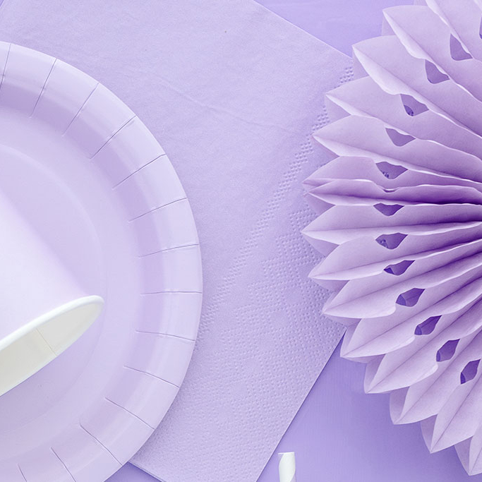 Salvete Lavanda 33cm - 20 kom