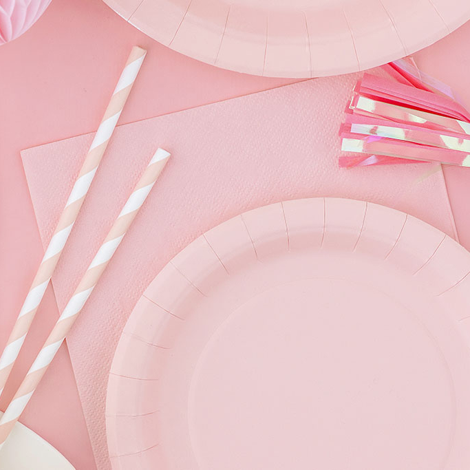 Salvete Svetlo roze 33cm - 20 kom