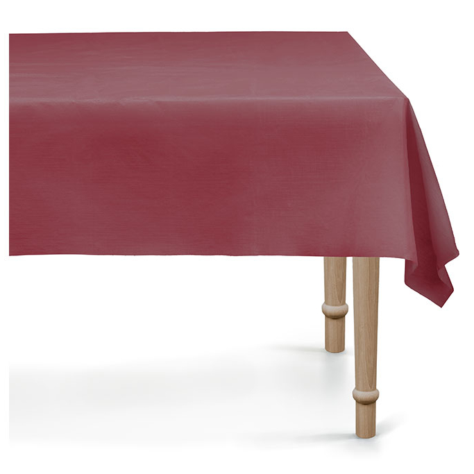 Plastični stolnjak - Tamno crveni