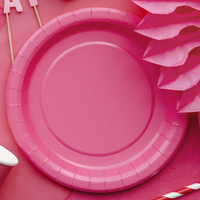 Tanjiri Tamno roze 18cm - 6 kom