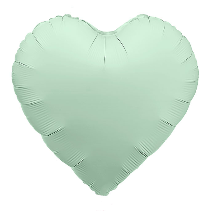 Srce mat mint - 46cm