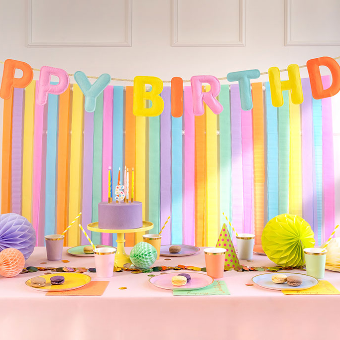 Baner Happy Birthday - 3m