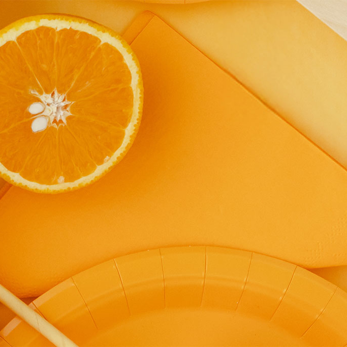 Salvete Svetlo narandžaste 33cm - 20 kom