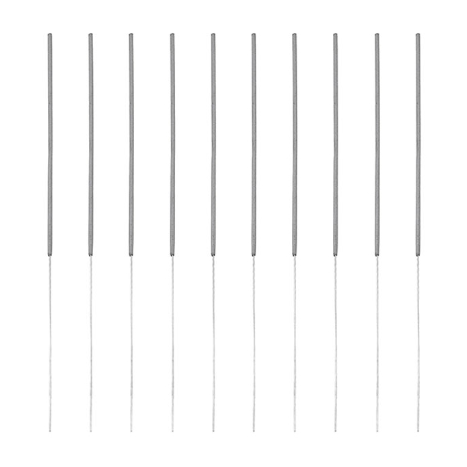 Prskalice Srebrne 28cm - 10 kom