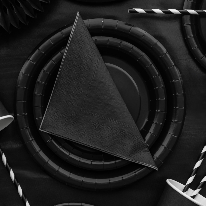 Tanjiri Crni 23cm - 6 kom