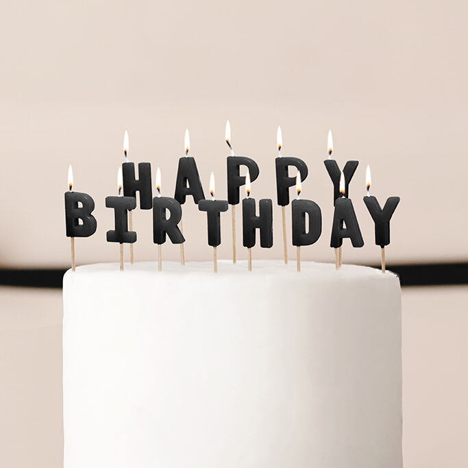 Svećice Happy Birthday - 13 kom