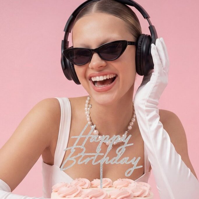 Toper za tortu - Happy Birthday