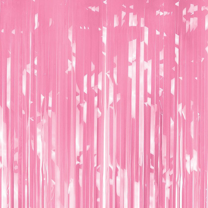Svetlo roze zavesa - 100x200cm